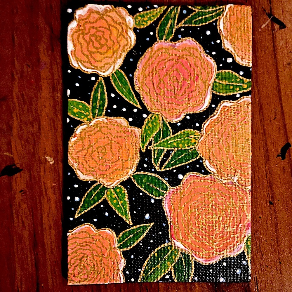 “Shining Rose” by Anj